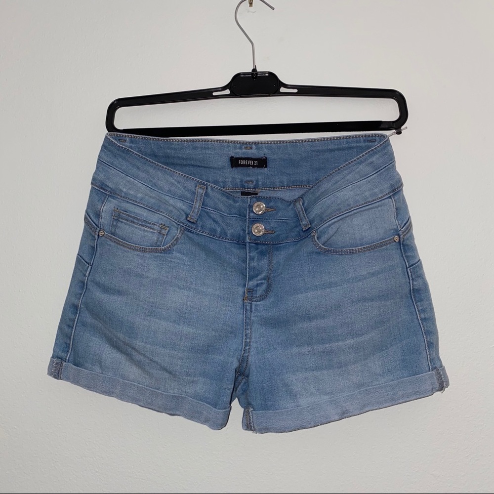 Forever 21 denim shorts